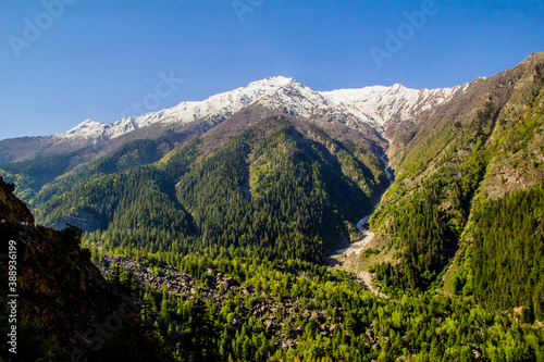 Various views of the Sangla valley