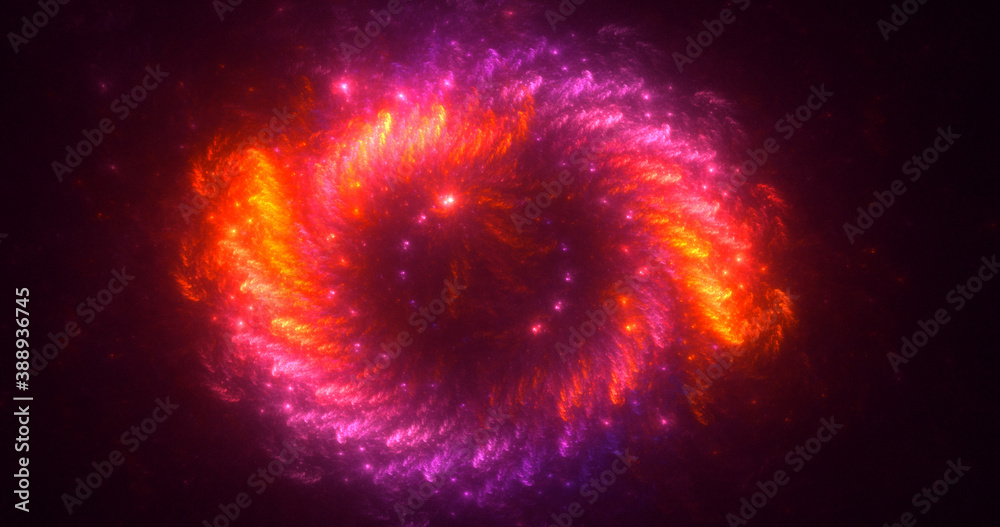 3D rendering abstract round light background 3D rendering abstract round light background
