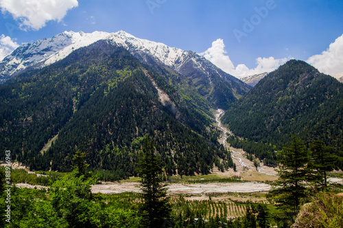 Various views of the Sangla valley