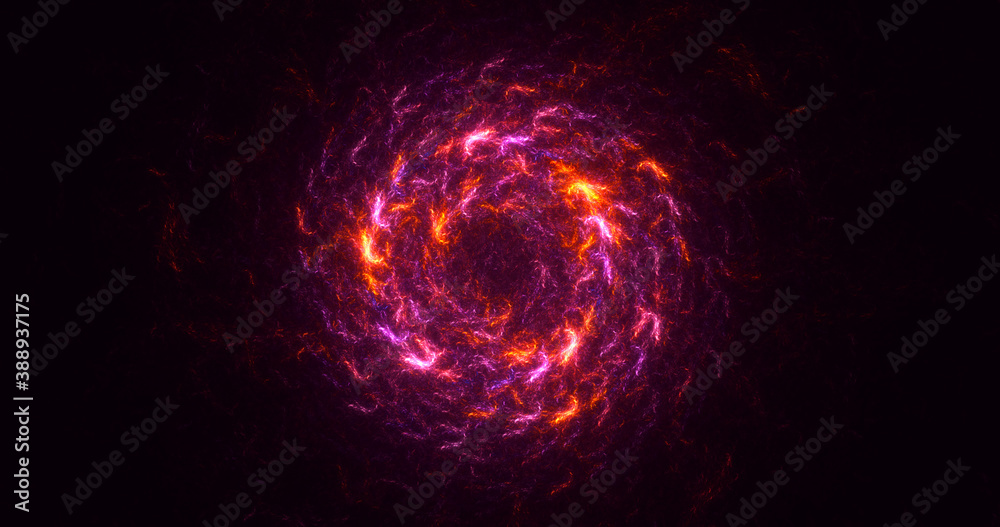 3D rendering abstract round light background 3D rendering abstract round light background