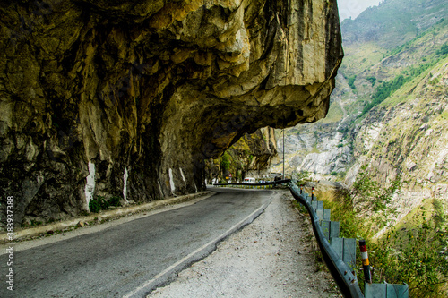 The most dangerous road in the Himalayas