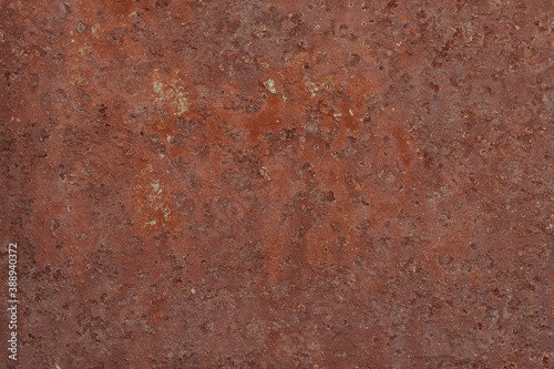 Texture of rusty old metal. Background from dirty iron grunge corrosion © alexkoral