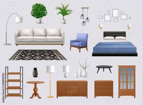 Modern Interior Icon Set