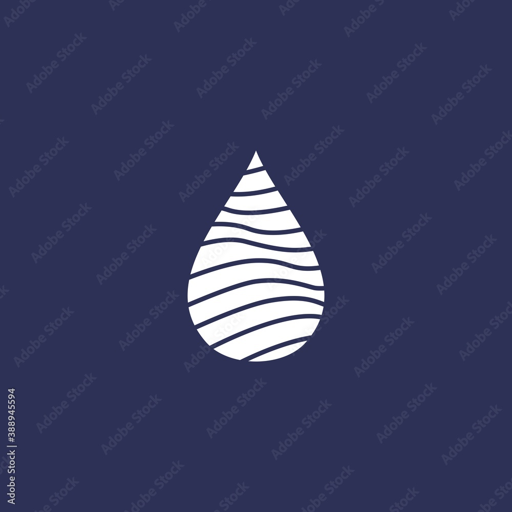 Elegant and modern pure water logo design #2 Elegant and modern pure water logo design #2