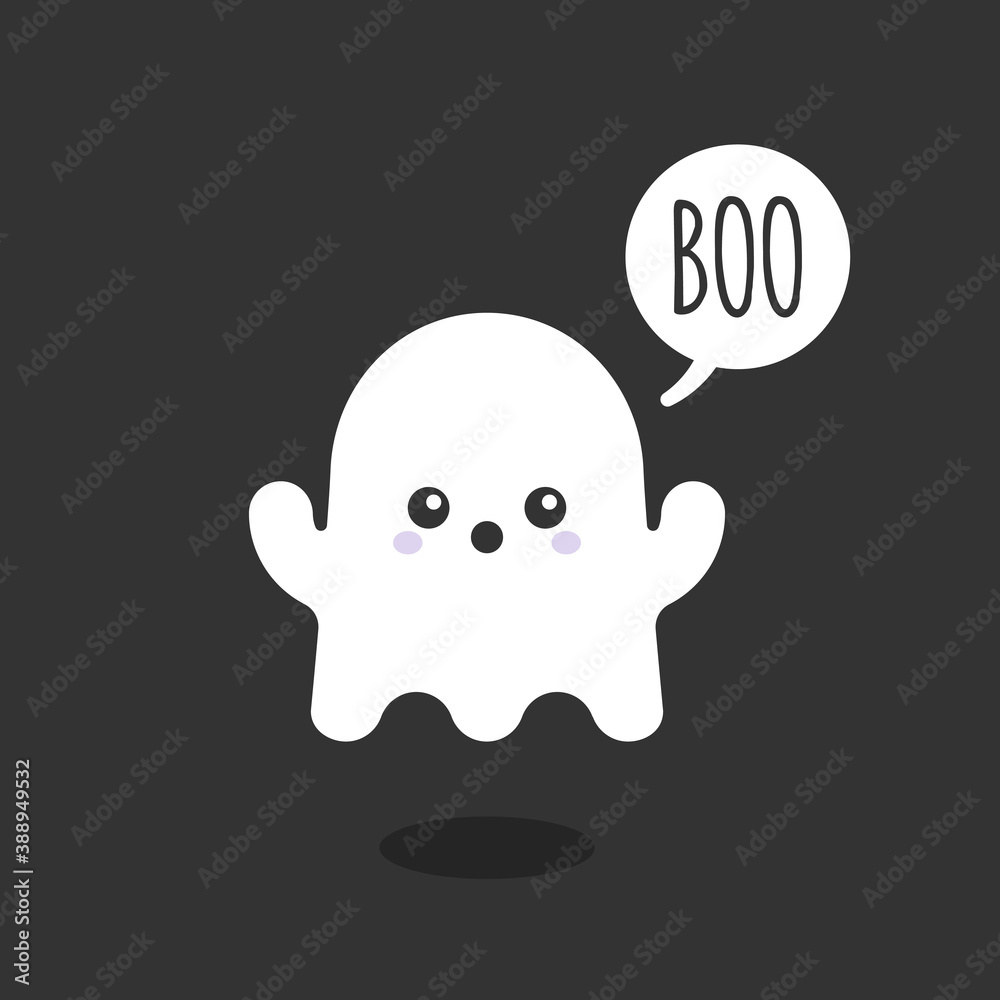 Little ghost saying 