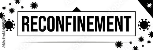 Reconfinement Bannière COVID-19