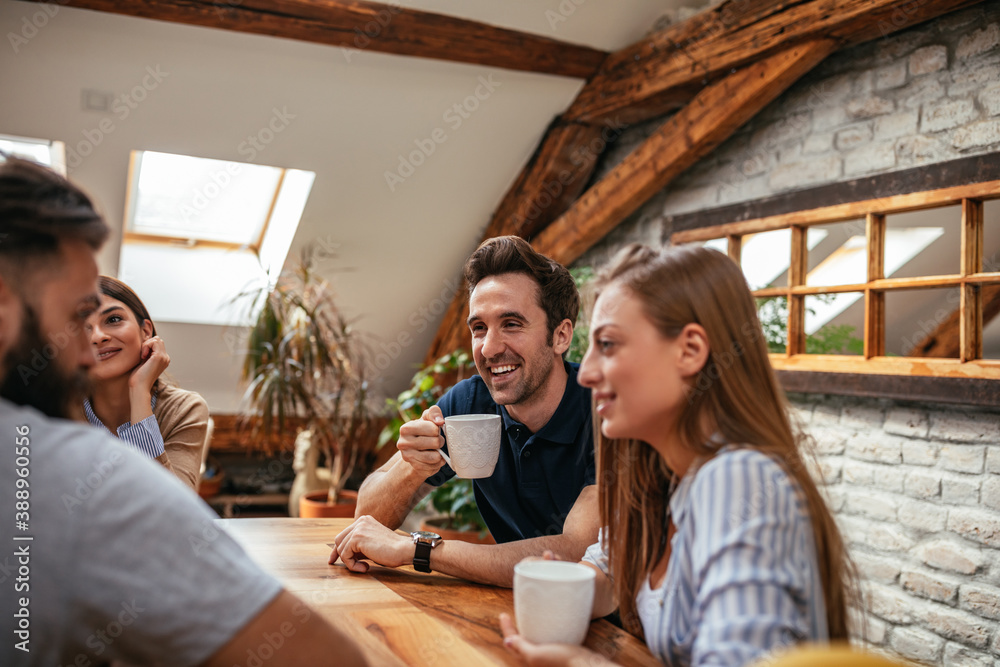 Coffee is tastier with friends Coffee is tastier with friends