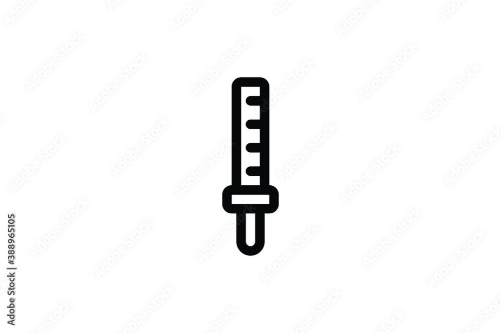Sport Equipment Icon - Baseball Stick Sport Equipment Icon - Baseball Stick