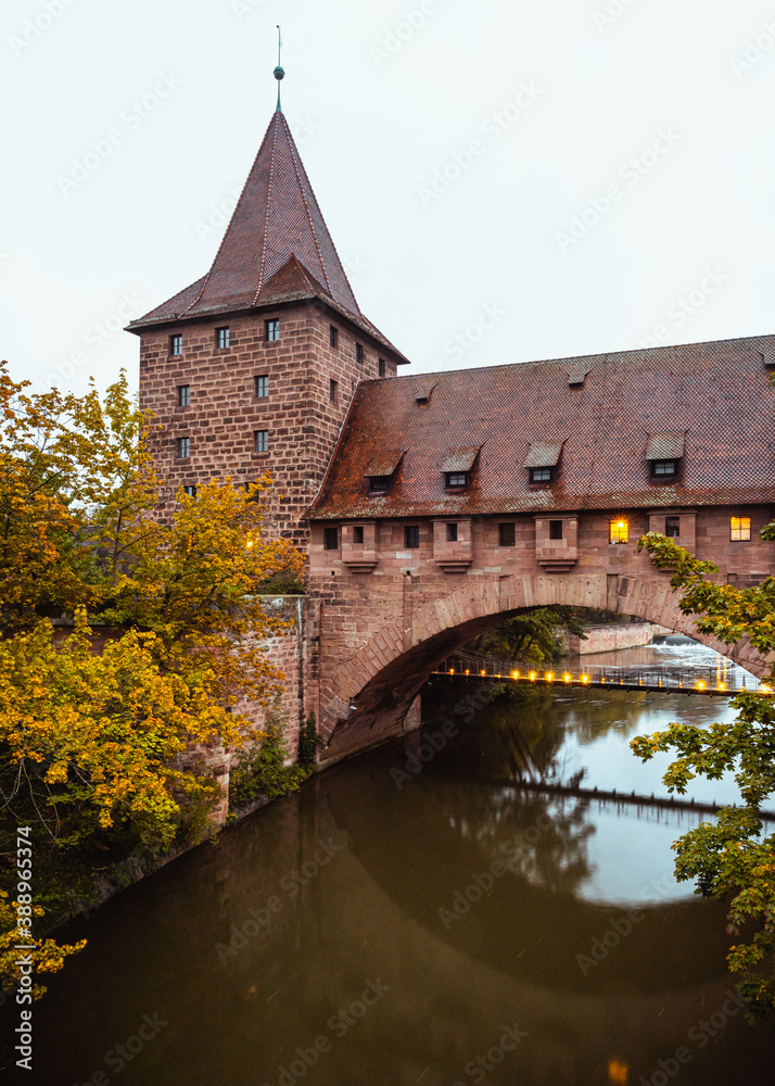 Fototapeta premium Nürnberg in Bayern