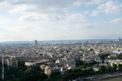 city from eiffel tower in Paris © Dimitri