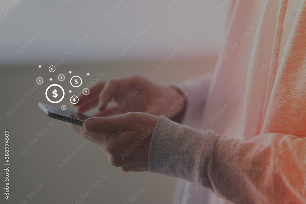Freelance working concept, Online payment, Working from home, get paid online, bet payment concept. Freelance working concept, Online payment, Working from home, get paid online, bet payment concept.