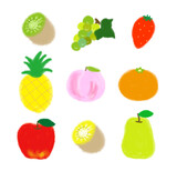9種類の果物
