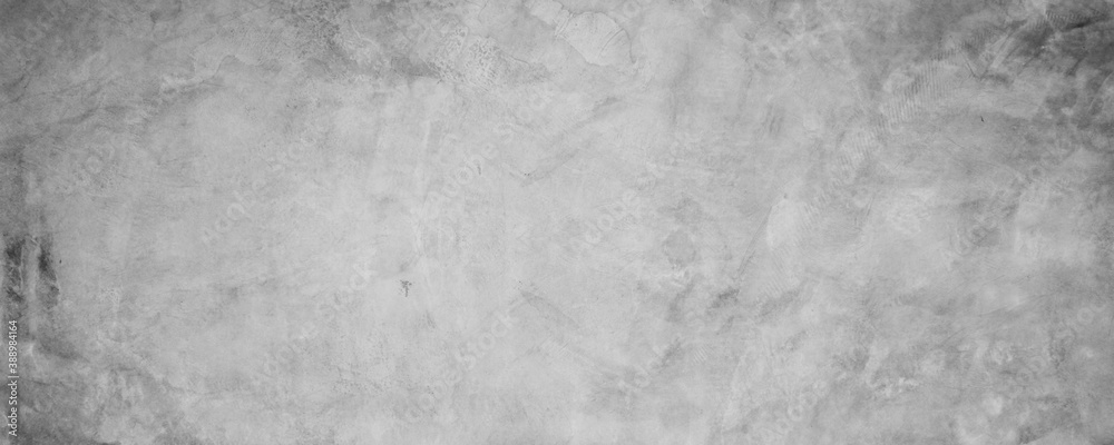 Naklejka premium grungy cement texture wall, gray concrete banner background for backdrop