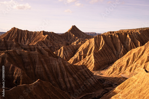 incredible landscapes in the royal bardenas of Navarre
