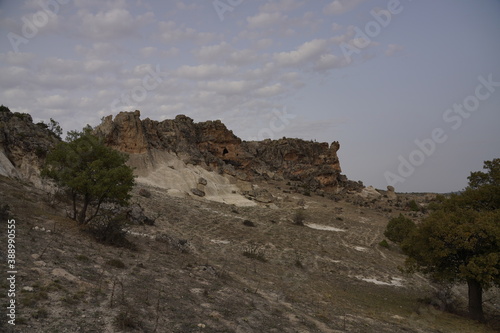 Phrygian valley ancient habitat valley view