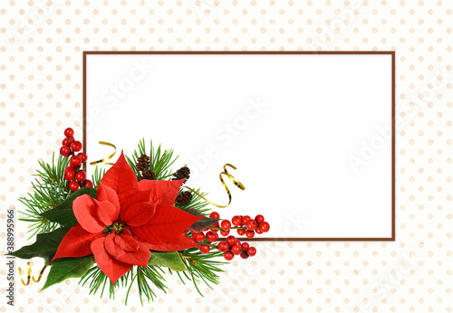 Christmas arrangement with ...