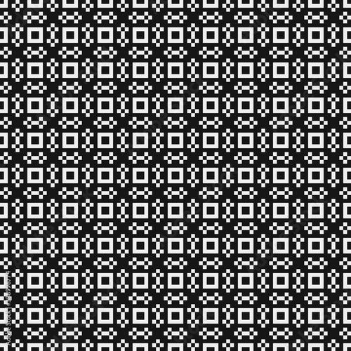 Abstract Cross Pattern Dots Logo generative computational art illustration