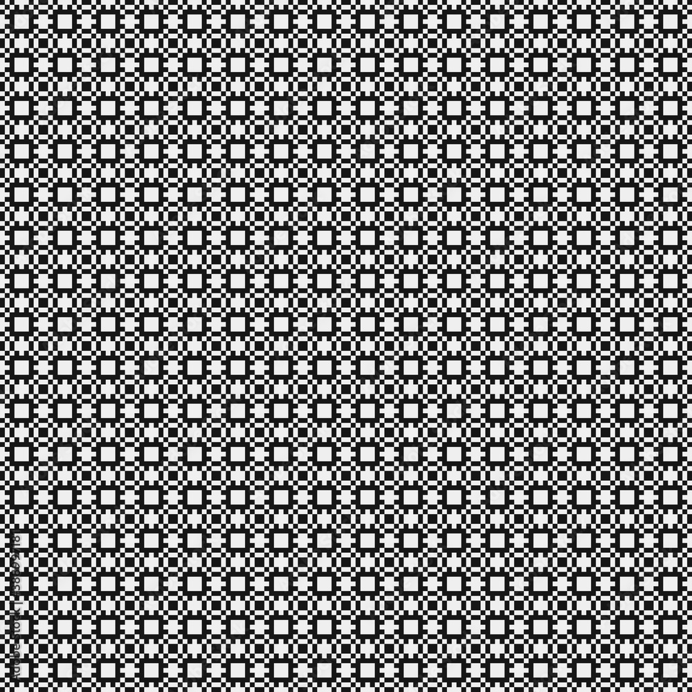 Abstract Cross Pattern Dots Logo generative computational art illustration