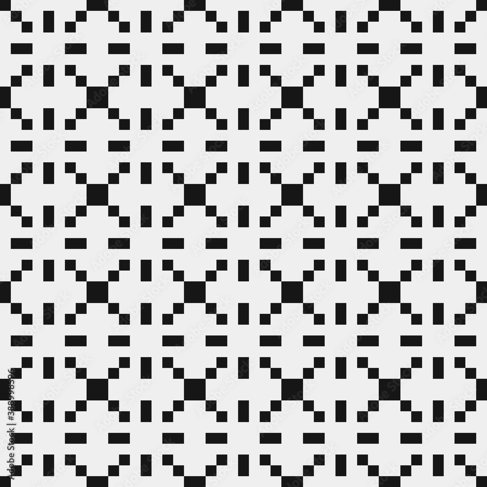 Abstract Cross Pattern Dots Logo generative computational art illustration