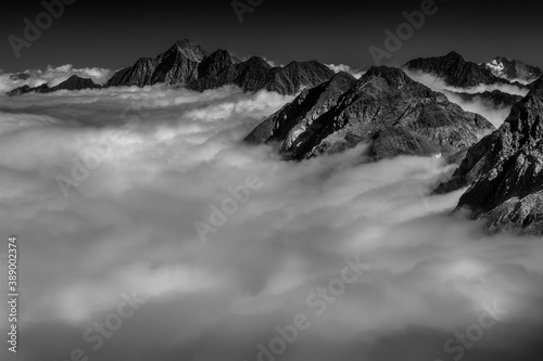 Mountain peaks