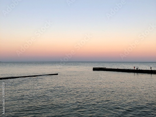 Sea sunset in Odessa, Ukraine © Oleksii Bardyshev