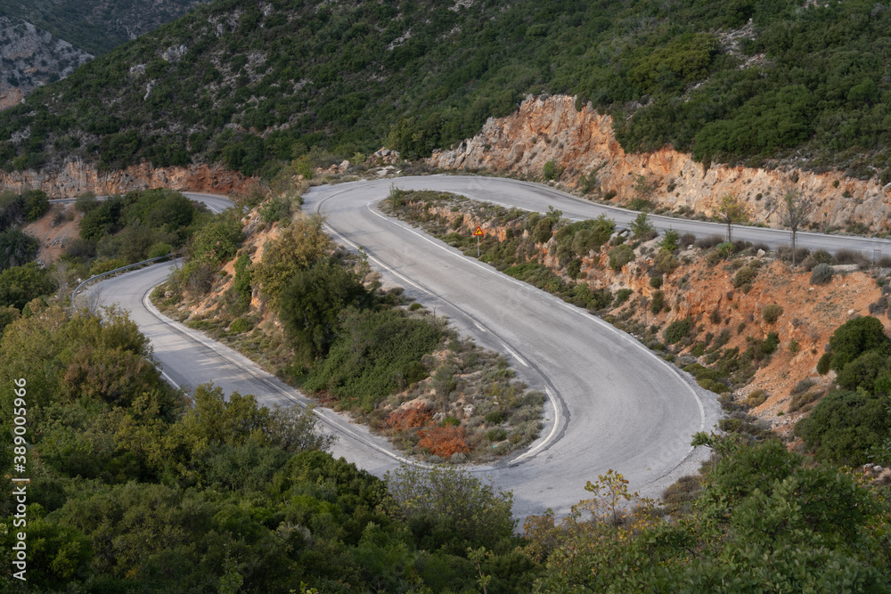 Beautiful backroads of the Peloponnese, Souther Greece Beautiful backroads of the Peloponnese, Souther Greece