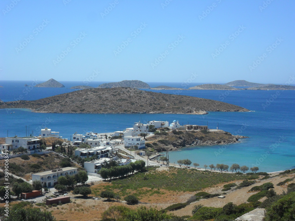Exploring the beaches, landscapes and old charming towns of the islands of Kalymnos, Leros, Lipsi and Patmos in the Mediterranean Sea, Greece