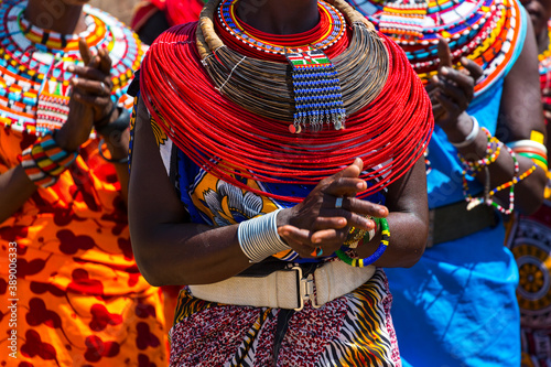 Samburu people, Samburu National Park, Kenya, Africa