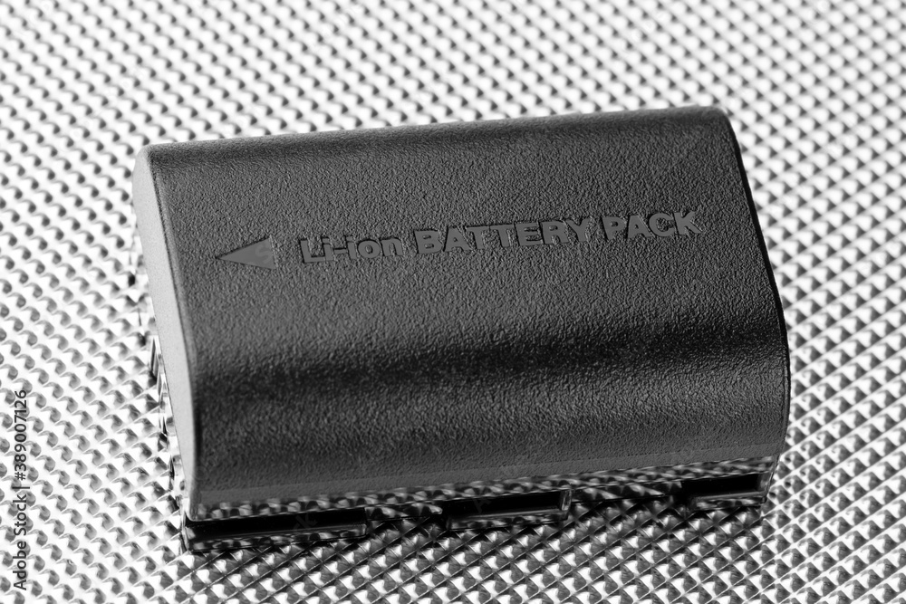 Fototapeta premium Wiederaufladbare Lithium-Batterie (Li-ion Battery / Akku)