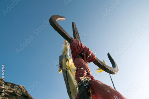 Trishil, Tungnath temple, Indian Himalayas, ancient temples, Indianism, shiva temple photo