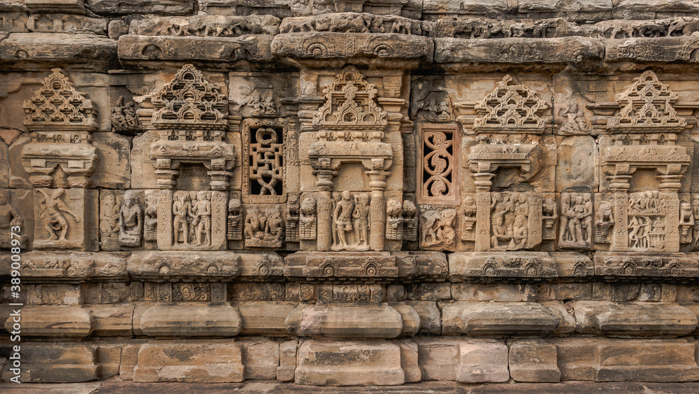 Papanatha Temple is located separately from the main group of Pattadakal temples