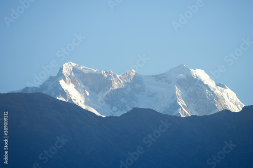 Himalayas, snowy peaks, mountains, mountain range, Tungnath, India