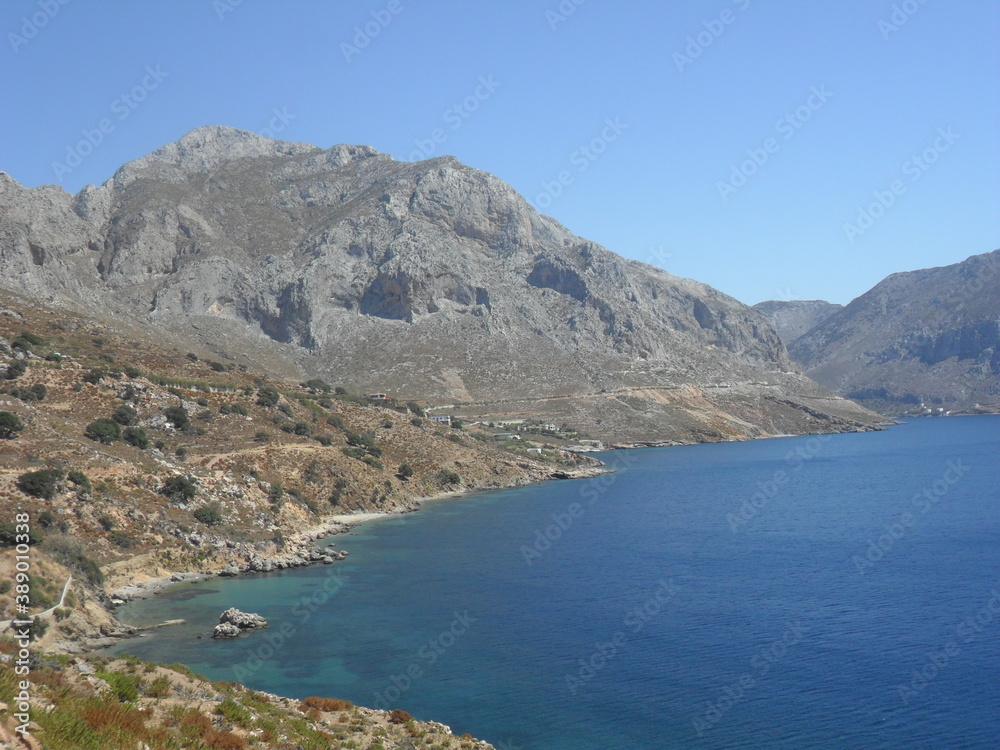 Island hopping between charming Samos, Patmos, Leros, Lipsi, Kos, Symi, Kalymnos and Rhodes in Greece, Mediterranean Sea