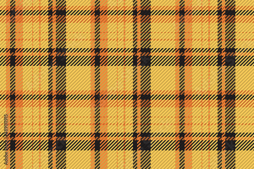 Seamless pattern of scottish tartan plaid. Repeatable background with check fabric texture. Vector backdrop striped textile print.