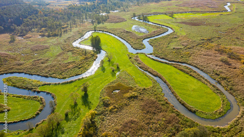 Meanders of the Drwęca River, Poland