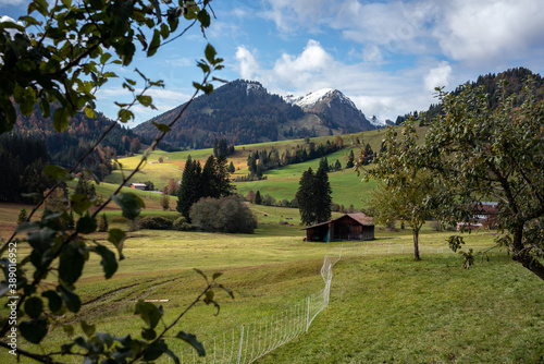 Unterjoch im Allgäu im Herbst photo