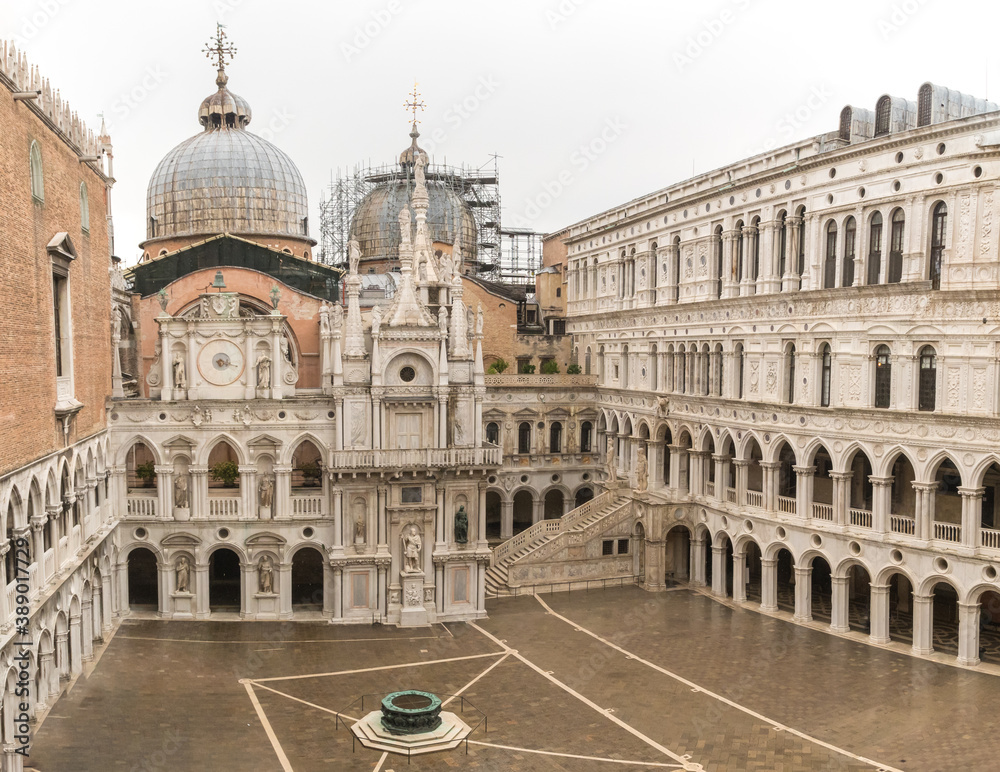 Italy, Venice. Palazzo Ducale (Doge's Palace)