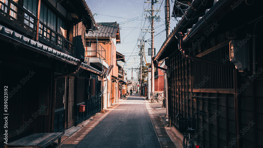 Obraz premium 城下町