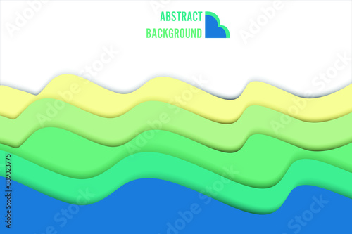 Abstract blue wave colors. shape smooth and shadow effect. for minimal tone. icon shape control colors. comfortable. design esp10.