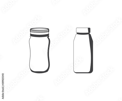  Mason Jar Icon, jar glass, Mason Jar Vectors, Mason Jar Symbol, Mason Jar Vector, mason jar Isolated on the white background 