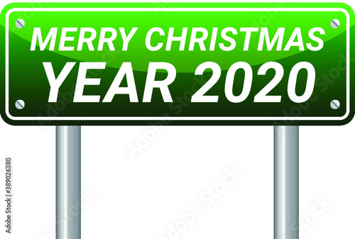 Vector illustration of road sign 2021. New Year is coming, wish you all the best as always in this coming new year.