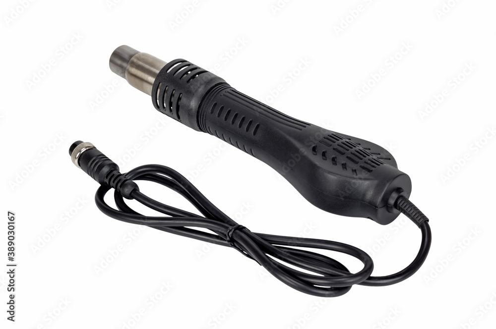 Hot air gun for soldering station. Hot air gun for soldering station.