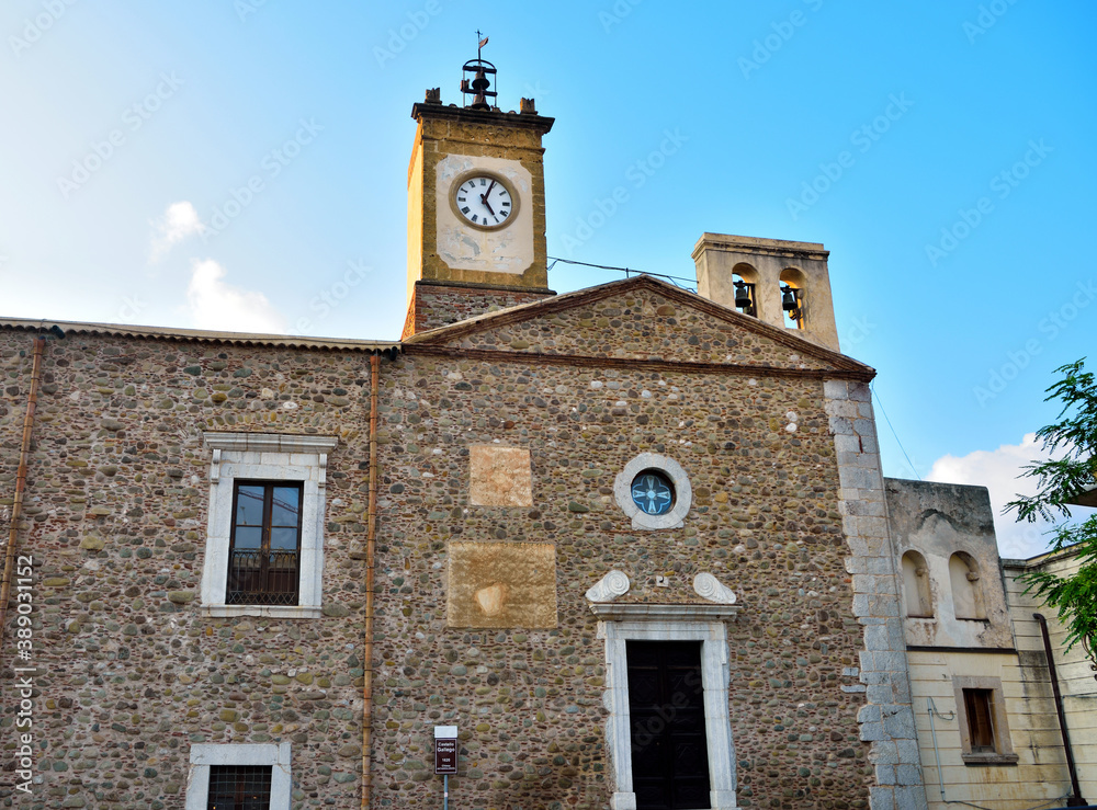 Φωτογραφία gallego castle, church of the addolorata, sant'agata di militello sicily italy