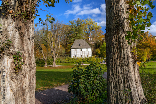 Herbstliche Stimmung im Ilmpark in Weimar