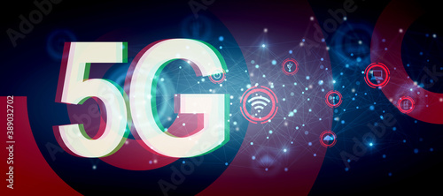 2d rendering 5G Network 5G Connection 