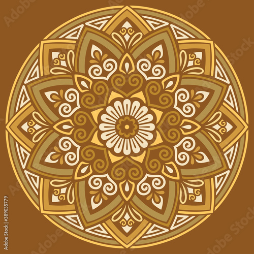 Mandala pattern color Stencil doodles sketch good mood