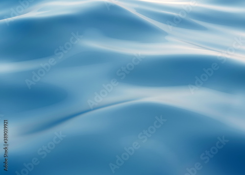 a blue sea water close up background, sea waves, blue ocean, 3d render