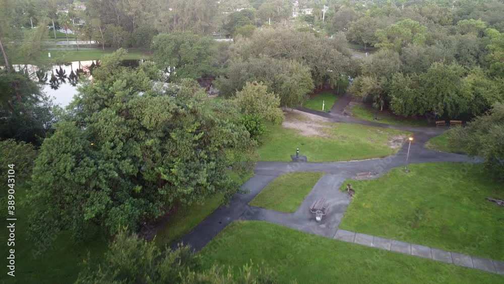 Beautiful View of Barnes Park Miami Beautiful View of Barnes Park Miami