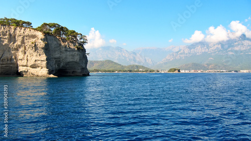 Kemer at the foot of the Taurus Mountains