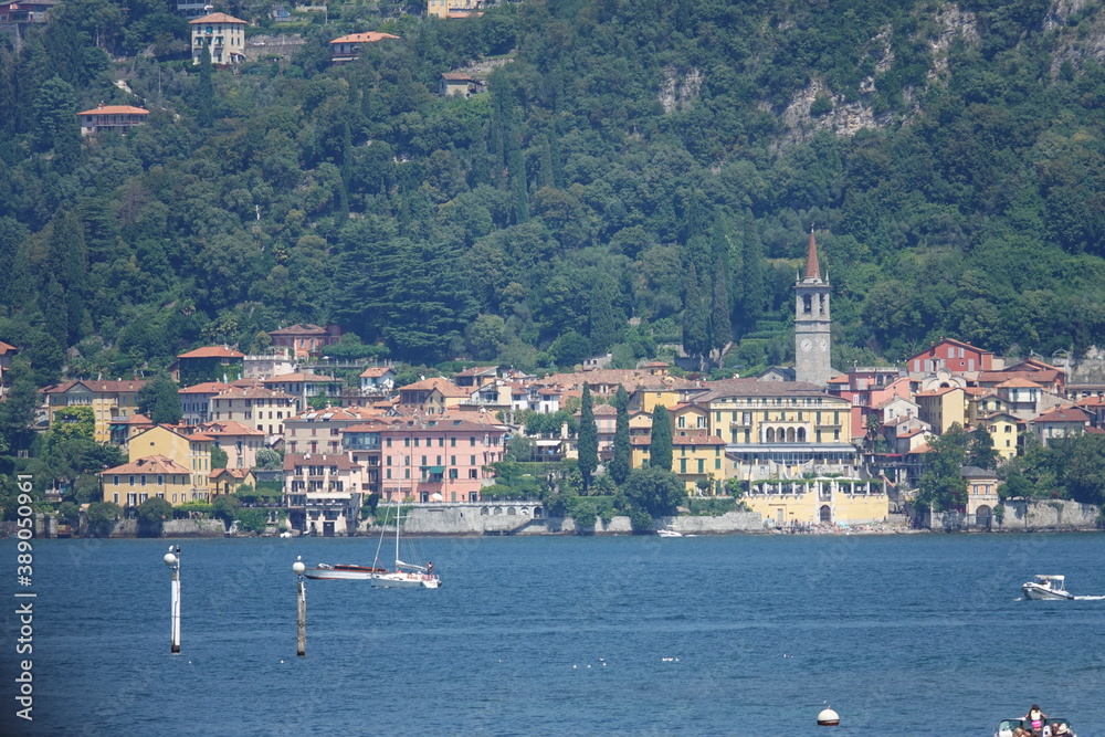 Blick auf Varenna, Lago di Como
